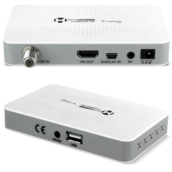 MAGBOX CHARISMA TKGSLİ FULL HD MİNİ UYDU ALICISI (9616 WİFİ KOD)(56 FREE KANAL)