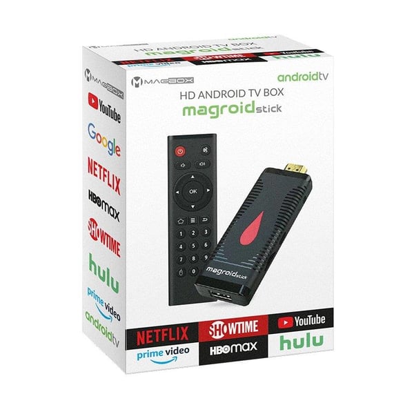 MAGBOX MAGROID TV STICK 16 GB HDD 2 GB RAM 4K TV BOX (ANDROID 10)