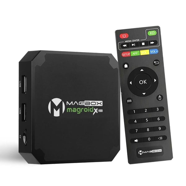 MAGBOX MAGROID X-100 S905W 2 GB DDR RAM 16 GB ROM 4K ULTRA HD MİNİ ANDROID 9.0 4K TV BOX