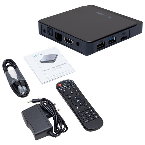 MAGBOX X3 PRO 4 GB DDR3 RAM 64 GB HAFIZA DAHİLİ WİFİ NETFLIX ANDROID 10.0 OS TV BOX