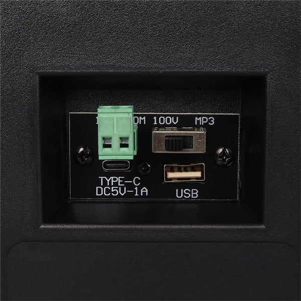MAGICVOICE F-LHY4A 10 CM 4 10 WATT SİYAH ÇİFTLİ USBLİ TRAFOLU SÜTUN HOPARLÖR Fiyatı - Merter Elektronik