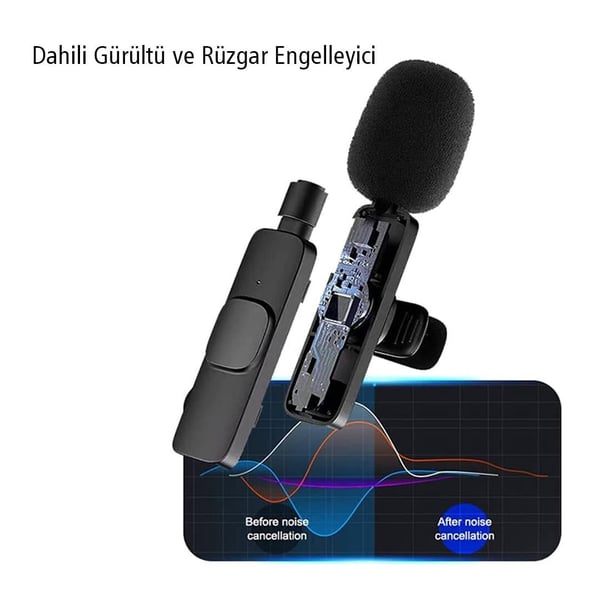 Magicvoice K8 Wireless Mikrofon Fiyatı - Merter Elektronik