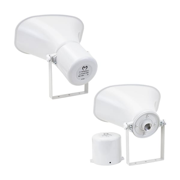 MAGICVOICE MV-064 38X21 CM IP65 BOŞ PLASTİK HOPARLÖRSÜZ HORN