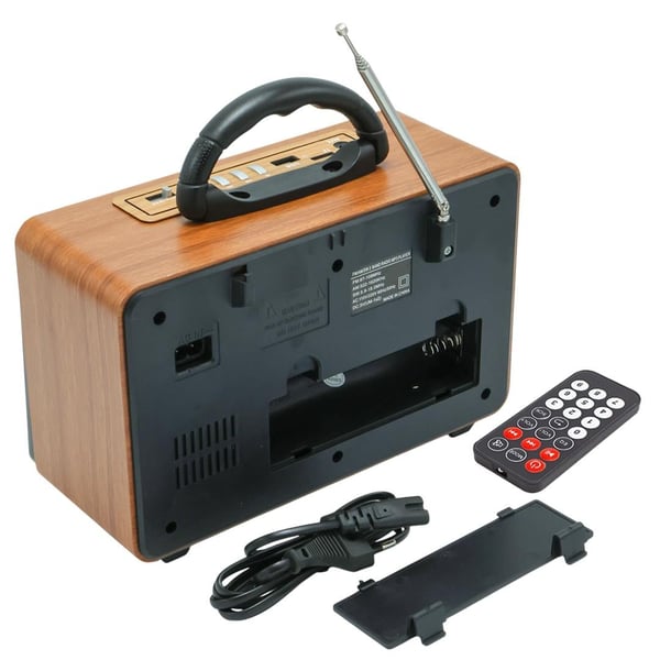 MagicVoice MV-115BT USB - SD - FM - Bluetooth Destekli Nostaljik Radyo Fiyatı - Merter Elektronik