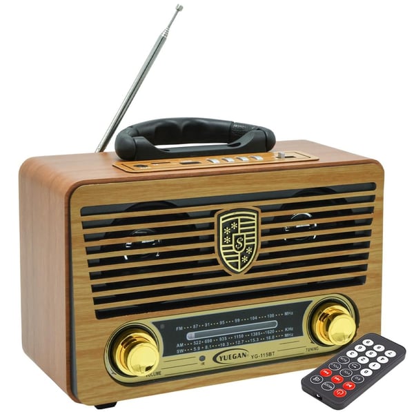 MagicVoice MV-115BT USB - SD - FM - Bluetooth Destekli Nostaljik Radyo Fiyatı - Merter Elektronik