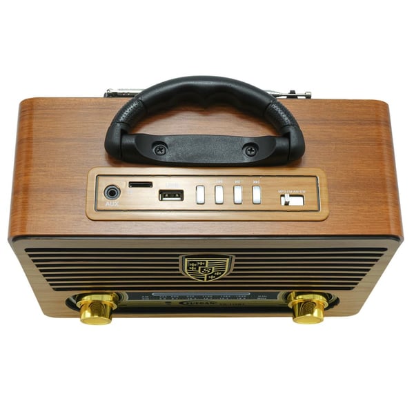 MagicVoice MV-115BT USB - SD - FM - Bluetooth Destekli Nostaljik Radyo Fiyatı - Merter Elektronik