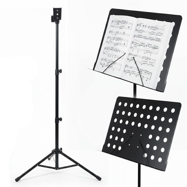 Magicvoice 70 Cm - 140 Cm Çift Mikrofon Tutacaklı Nota Sehpası Fiyatı - Merter Elektronik