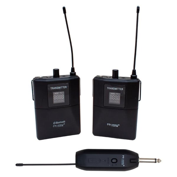 MAGICVOICE MV-19597 UHF KABLOSUZ YAKA MİKROFON ÜÇLÜ SET
