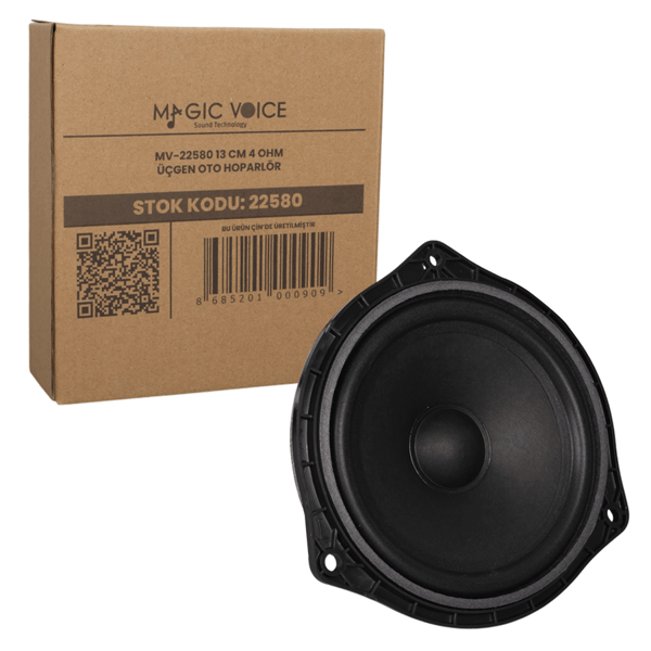 Magıcvoıce Mv-22580 13 Cm 4 Ohm Üçgen Oto Hoparlör (Fıat Ve Hyundaı İçin) Fiyatı - Merter Elektronik