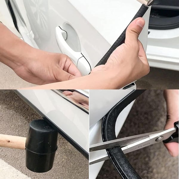 Magicvoice Mv-26301 U Tip Araç Kapı Çarpma Çizik Engelleyici Koruyucu 5 Metre Şerit Mavi Fiyatı - Merter Elektronik