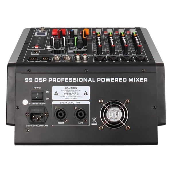 Magicvoice Mv-26493 2X350 4 Kanal Usb-Sd-Bluetooth 5 Bant Eq-99 Dsp Efk Power Mixer Fiyatı - Merter Elektronik