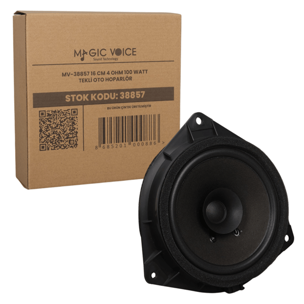 MAGICVOICE MV-38857 16 CM 4 OHM 100 WATT HYUNDAI ARAÇLAR İÇİN TEKLİ OTO HOPARLÖR Fiyatı - Merter Elektronik