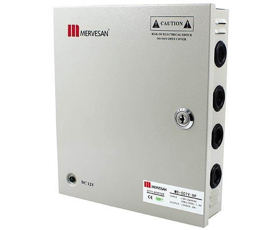 MERVESAN MS-CCTV-9P 5 AMPER - 60 WATT ADAPTÖR