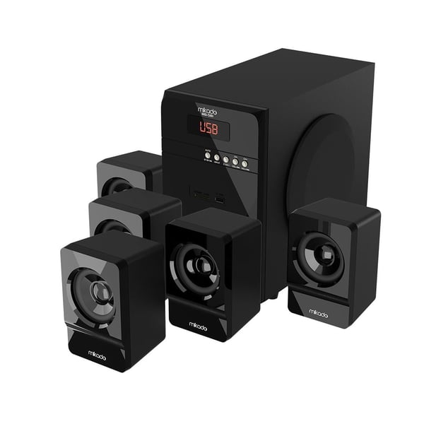 MİKADO MD-581BT 110W USB/SD/FM/BT DESTEKLİ 5+1 SES SİSTEMİ HOPARLÖR - SPEAKER