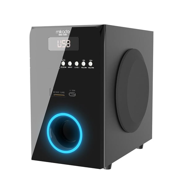 MİKADO MD-581BT 110W USB/SD/FM/BT DESTEKLİ 5+1 SES SİSTEMİ HOPARLÖR - SPEAKER