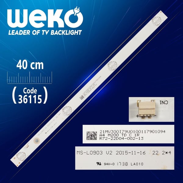 MS-L0903 V2 2015-11-16 4 LEDLİ 40CM