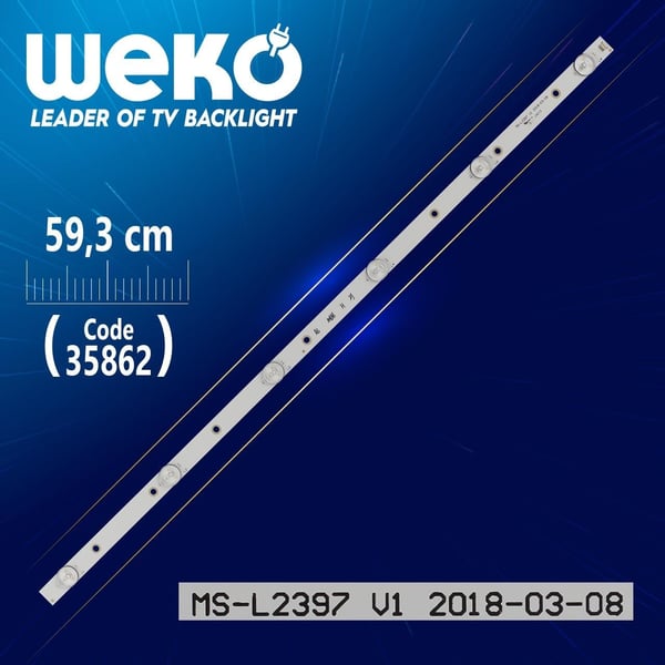 MS-L2397 V1 - LA013 - 59.3 CM 6 LEDLİ - (WK-1324)