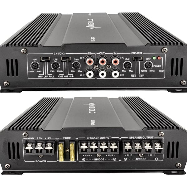 NAVIGOLD NG-2033 4 KANAL MAX 3000 WATT OTO AMFİ