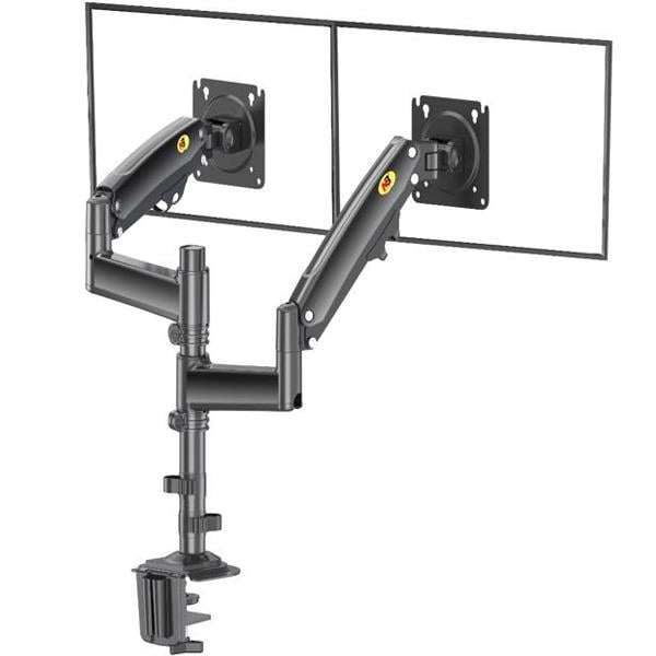 NORTH BAYOU H180 22 - 32 AMORTİSÖRLÜ STAND ÇİFT KOL LCD / LED MONİTÖR TUTUCU STAND ASKI APARATI