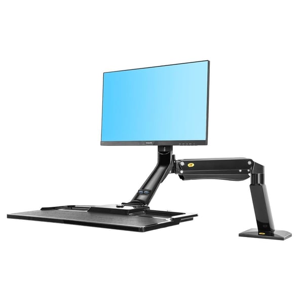 NORTH BAYOU NB40 22 - 32 PROFESYONEL AMORTİSÖRLÜ TEK KOL LCD / LED MONİTÖR TUTUCU STAND ASKI APARATI