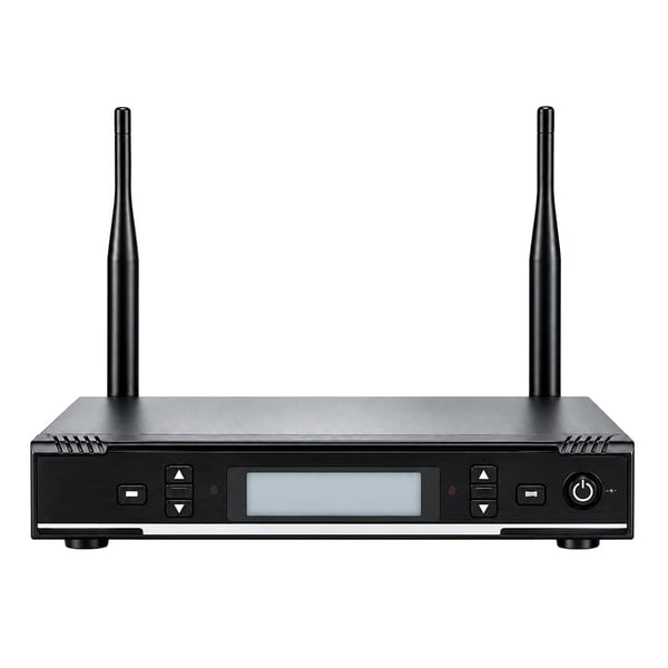 NOTEL NOT-16 UHF 2X100 KANAL ÇİFTLİ KABLOSUZ EL VE YAKA MİKROFON SETİ