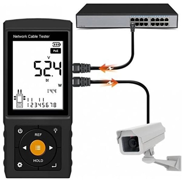 NOVACOM LT-200S 3'' LCD EKRANLI TDR METRAJ - PSE VOLTAJ - NETWORK KABLO TEST CİHAZI Fiyatı - Merter Elektronik