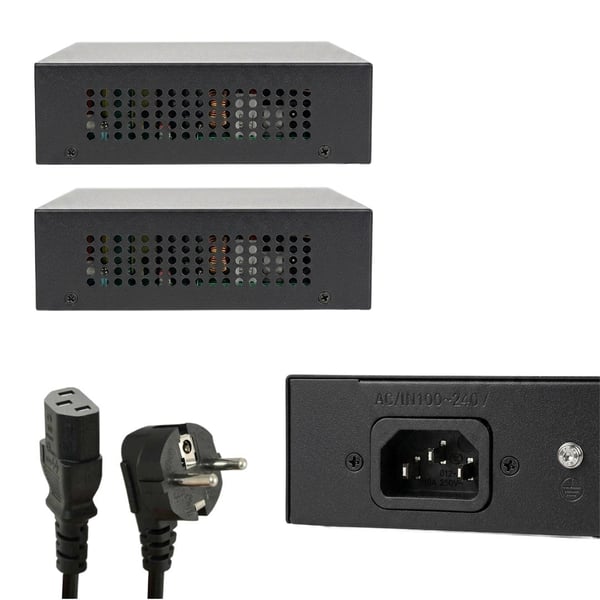 NOVACOM NVC-PSE0820 100/1000MBPS 8 PORT POE + 2 PORT UPLİNK SWITCH Fiyatı - Merter Elektronik
