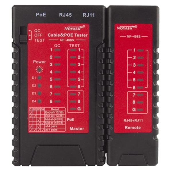 Noyafa NF-468S RJ45-RJ11-Poe Kablo Test Cihazı Fiyatı - Merter Elektronik