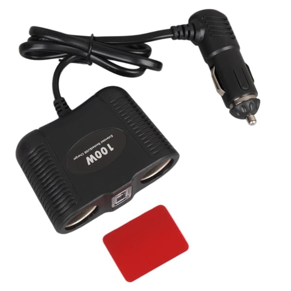 Olesson 1645 12-24V Çiftli Usbli 100W 70Cm Kablolu Araç Çakmak Çoklayıcı Fiyatı - Merter Elektronik