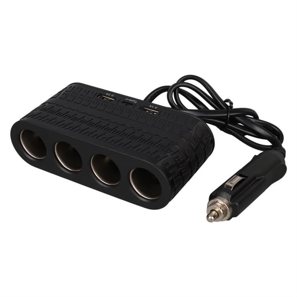 Olesson 1654 12-24V 4Lü Çift Usb + Type-C 120W 80Cm Kablolu Araç Çakmak Çoklayıcı Fiyatı - Merter Elektronik