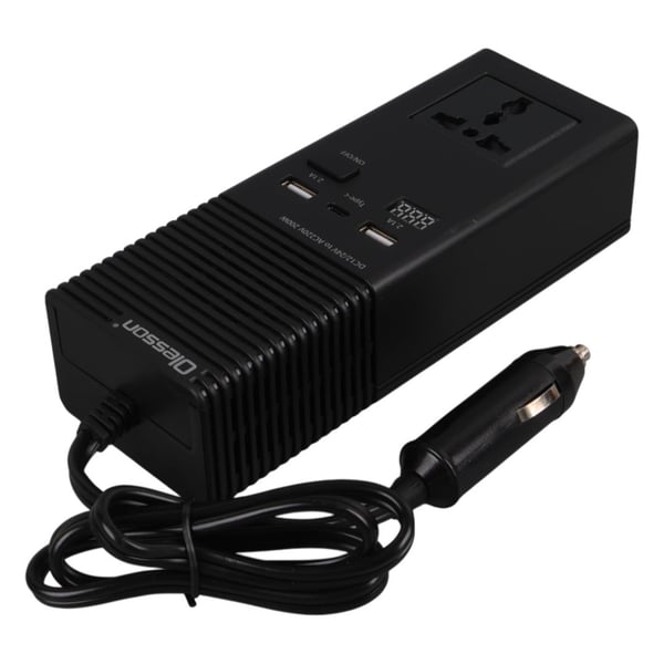Olesson 1665 12-24V Type-C+ Çift Usbli 200W Araç Power Inverter Fiyatı - Merter Elektronik