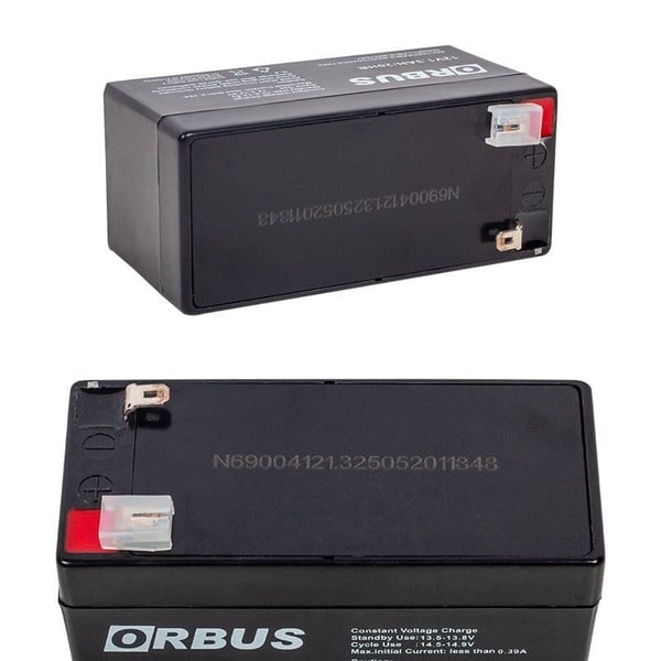 ORBUS 12 VOLT - 3 AMPER AKÜ (134 X 66 X 60 MM)