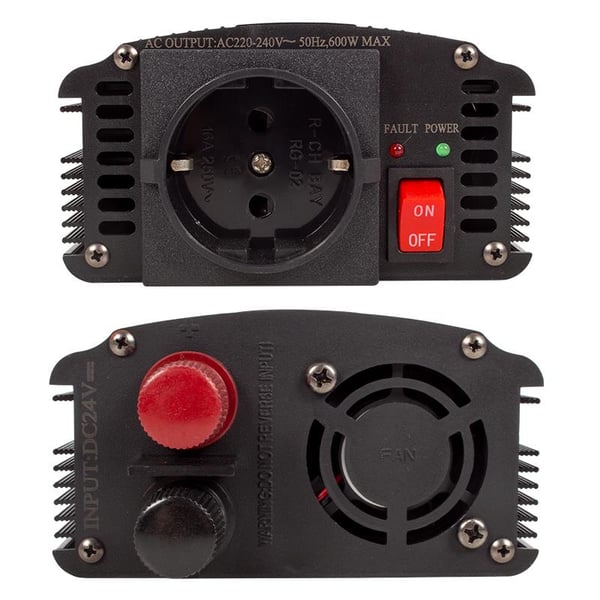 ORBUS 24 VOLT - 600 WATT MODIFIED SINUS INVERTER