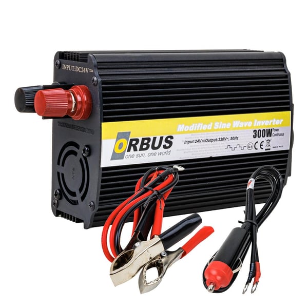 ORBUS MS-300W 24 VOLT - 300 WATT MODIFIED SINUS INVERTER