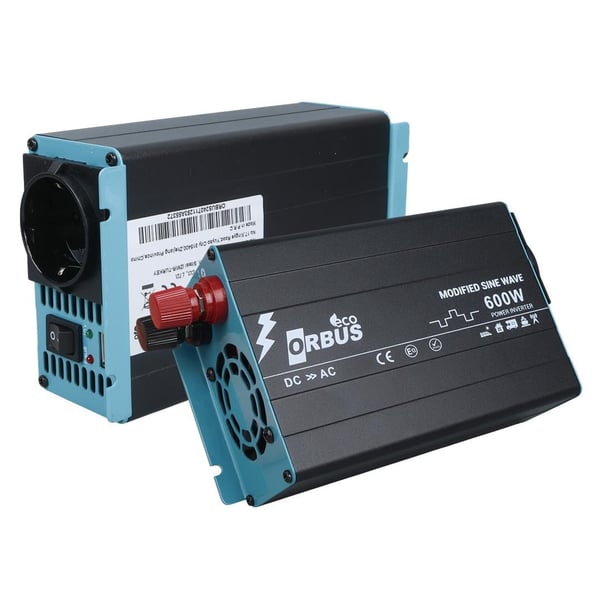ORBUS MSE600W 12 VOLT - 600 WATT ECO MODIFIED SINUS INVERTER Fiyatı - Merter Elektronik