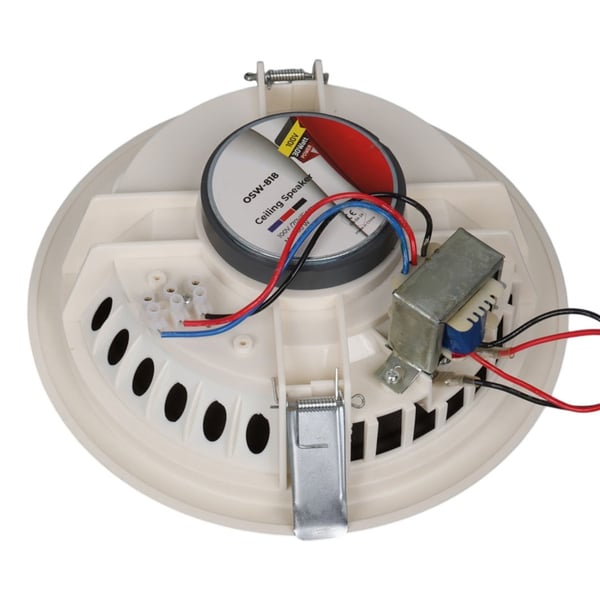 Osawa OSW-818 20 Cm Alçıpan Trafolu Hoparlör Beyaz Fiyatı - Merter Elektronik