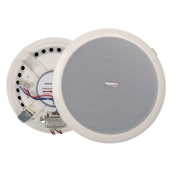 Osawa OSW-818 20 Cm Alçıpan Trafolu Hoparlör Beyaz Fiyatı - Merter Elektronik