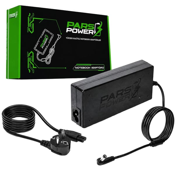 PARSPOWER PRS-011 PLASTİK KASA 19V 3.42A 65W (4.0*1.35MM) STANDART NOTEBOOK ADAPTÖR Fiyatı - Merter Elektronik