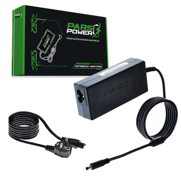 PARSPOWER PRS-019 PLASTİK KASA 19.5V 4.62A 90W (4.5*3.0MM) STANDART NOTEBOOK ADAPTÖR