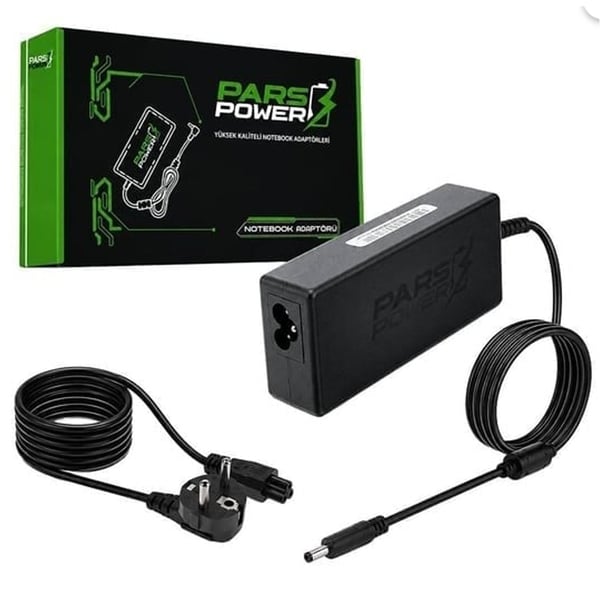 PARSPOWER PRS-021 PLASTİK KASA 18.5V 3.5A 65W (7.4*5.0MM) STANDART NOTEBOOK ADAPTÖR Fiyatı - Merter Elektronik
