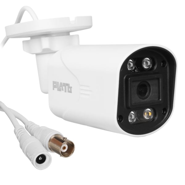 Plato PL-29098 5MP 2.8MM 4 Warmled Fullcolor Plastik Kasa AHD Analog Bullet Güvenlik Kamerası Fiyatı - Merter Elektronik