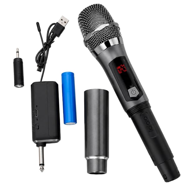 PLATOON PL-2498 METAL KABLOSUZ BLUETOOTH BAĞLANTILI EL MİKROFONU Fiyatı - Merter Elektronik