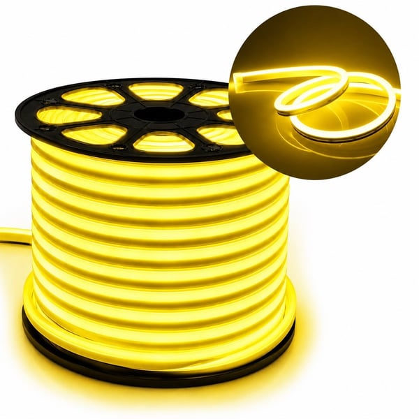 Powermaster 100 Metre 12 Volt Sarı Neon Şerit Led Fiyatı - Merter Elektronik