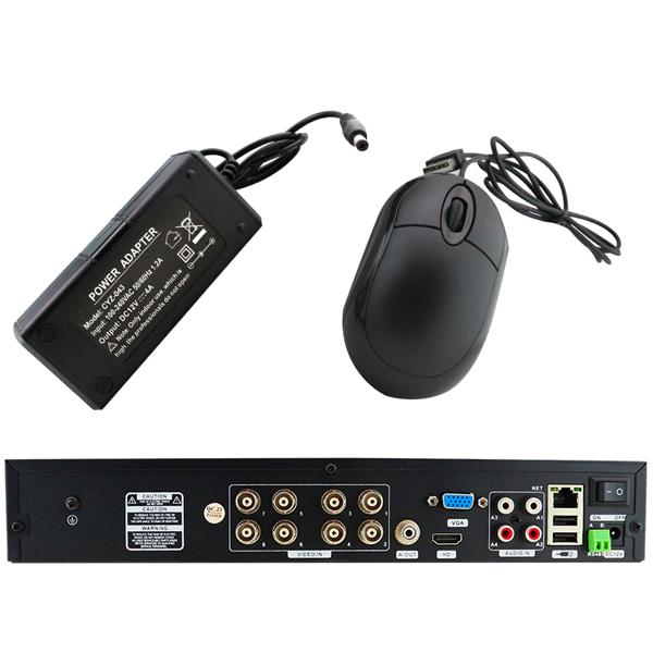 POWERMASTER 15465 AHD/ANALOG/TVI/CVI 8 KANAL 2160P 4K ULTRA HD 4 SES GİRİŞLİ DVR KAYIT CİHAZI