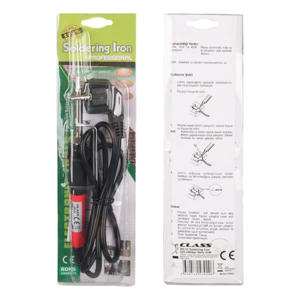 Powermaster 30 W Termostatlı Kalem Havya ZD-23 Fiyatı - Merter Elektronik