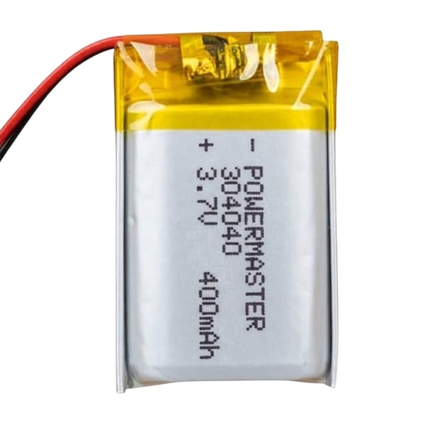Powermaster 304040 3.7 Volt 400 Mah Lityum Polimer Pil Fiyatı - Merter Elektronik