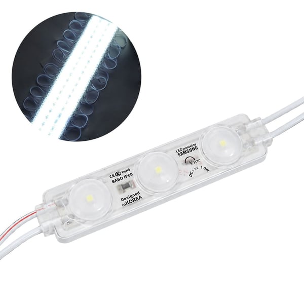 Powermaster 7516 75X15Mm Dc12V 1.5W Soğuk Beyaz Modül Led Fiyatı - Merter Elektronik
