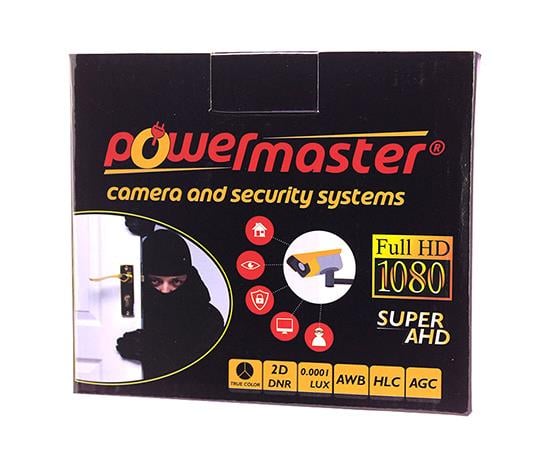 POWERMASTER AHD-9828 2MP 3.6 MM 48 LED DOME KAMERA