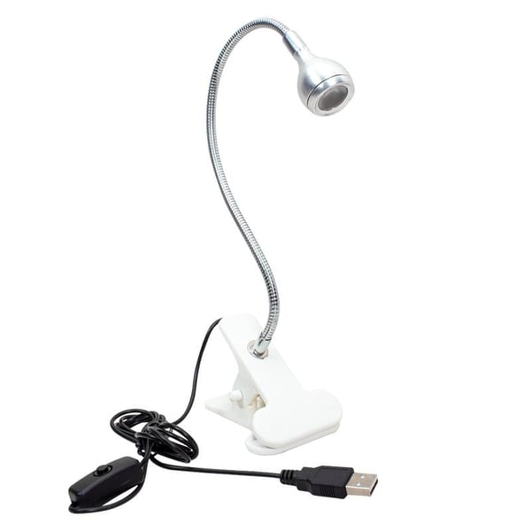 POWERMASTER COB LED 5 VOLT USB BEYAZ MASA LAMBASI