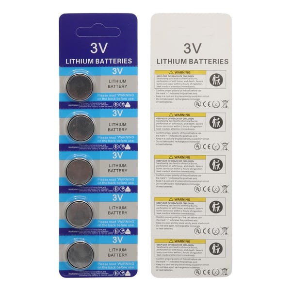 Powermaster CR 2025 3 Volt Lityum Para Pil 5'li Paket Fiyatı - Merter Elektronik